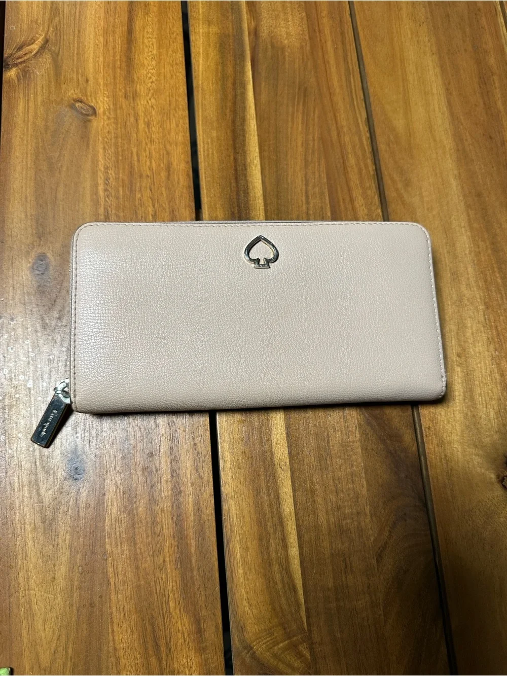kate spade blush leather
